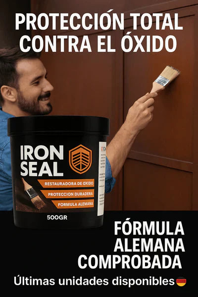 IRON SEAL: Pintura Anticorrosiva que sella y Protege el Metal Oxidado + REGALO EXCLUSIVO!!